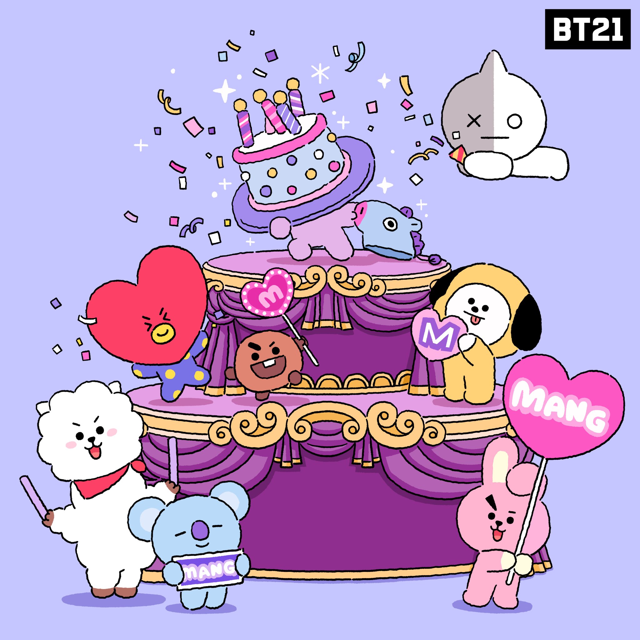 BTS ビビンバ BOWL&TRAY(ユニバースター食堂) BT21 ビビンバ BOWL&TRAY