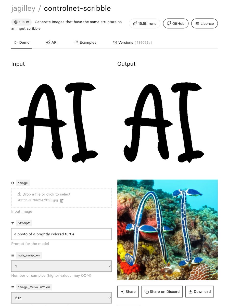 Controlnet on Stable Diffusion makes it possible to create typography art.  this is amazing to try m...