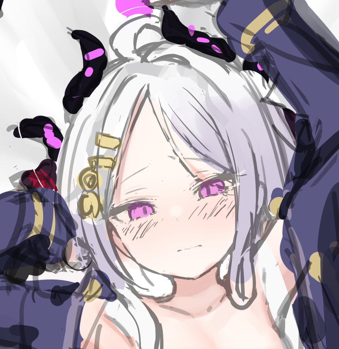 ヒナの抱きまくら描いてるんだよね…

全身絵はサブ垢かURLで見てくだしあ…
完成まで頑張るよ…

全身絵↓
https://t.co/crIPPI3Qc3 