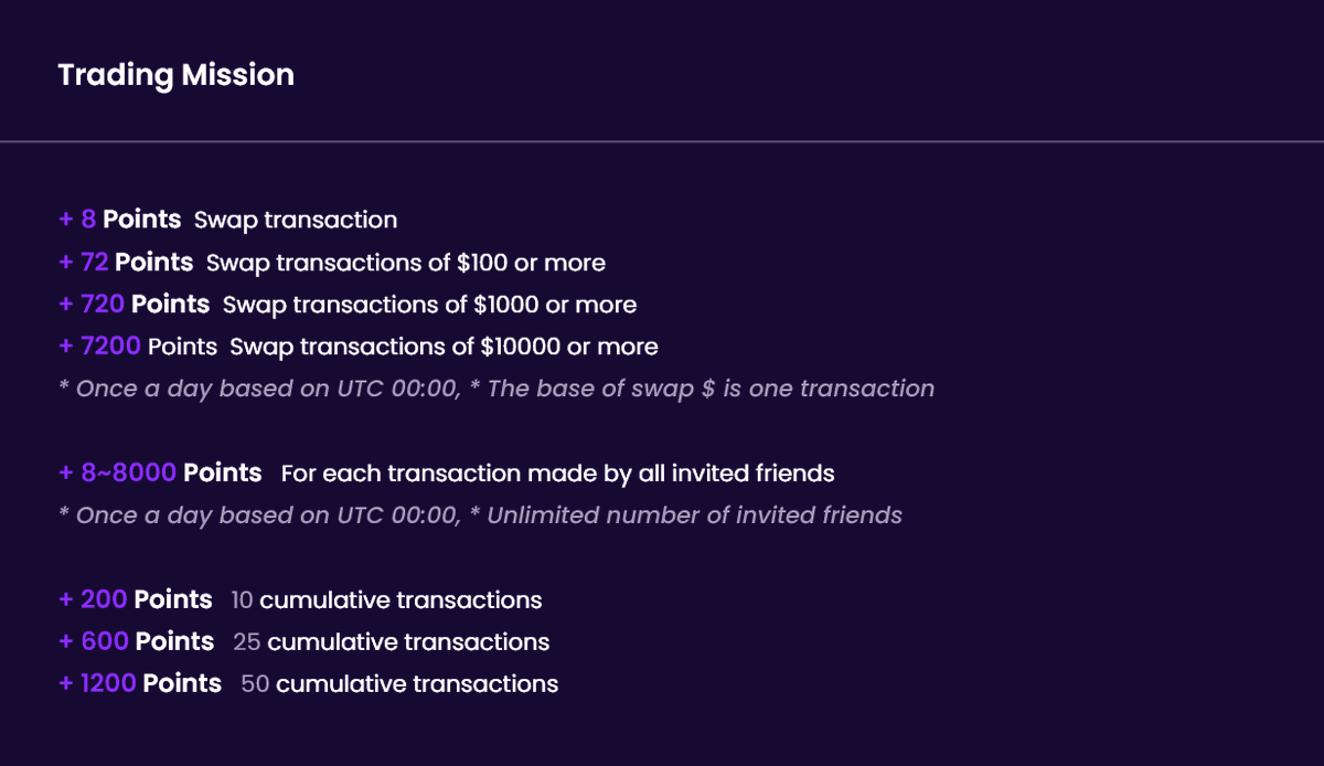 📌Point-Sys-Policy
In response to your expectations, the #PLEXUS team has modified some of the point policies.

For each transaction made by all invited friends: 8~8,000 Points
- Once a day based on UTC 00:00
- Unlimited number of invited friends
👉discord.gg/uHqC4xkztk