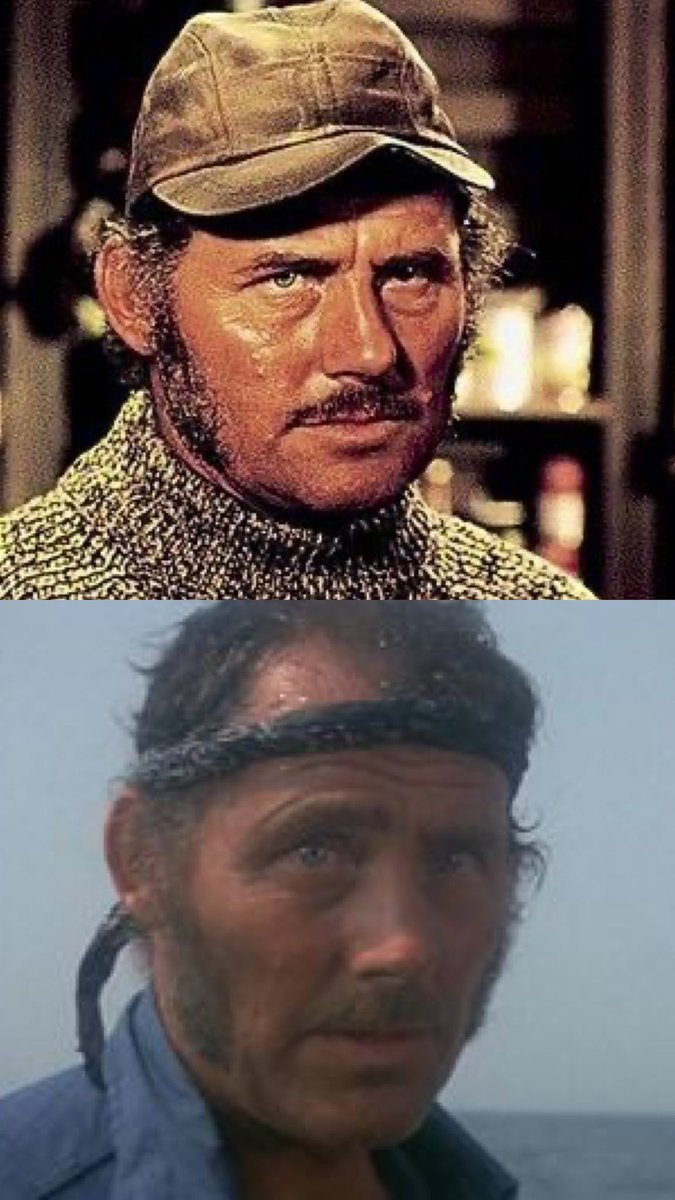 The Daily Jaws on Twitter "Do you prefer cap Quint or bandana Quint? 