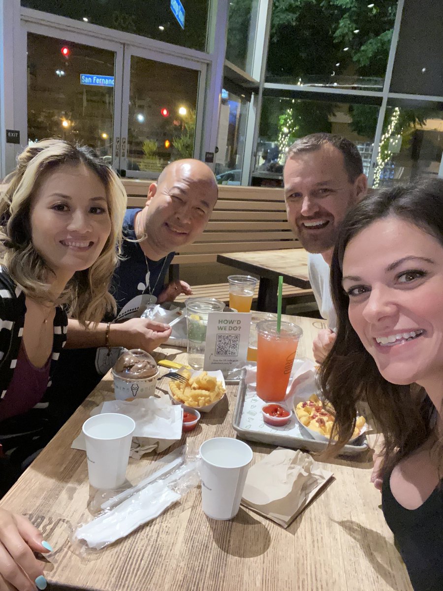 Hey <a href="/kikifunnymama/">Kiki</a> and Chuck, remember that time we got stuck at the studio but you were there to save the day and we decided to take it as an opportunity to get to know each other better? Thanks for being good friends to your "competition". 🥰
#TheParentTest <a href="/ParentTestABC/">The Parent Test</a>