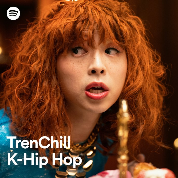 TrenChill K-Hip Hop 'Zior Park - MAGIC!'이 스포티파이 'TrenChill K-Hip Hop