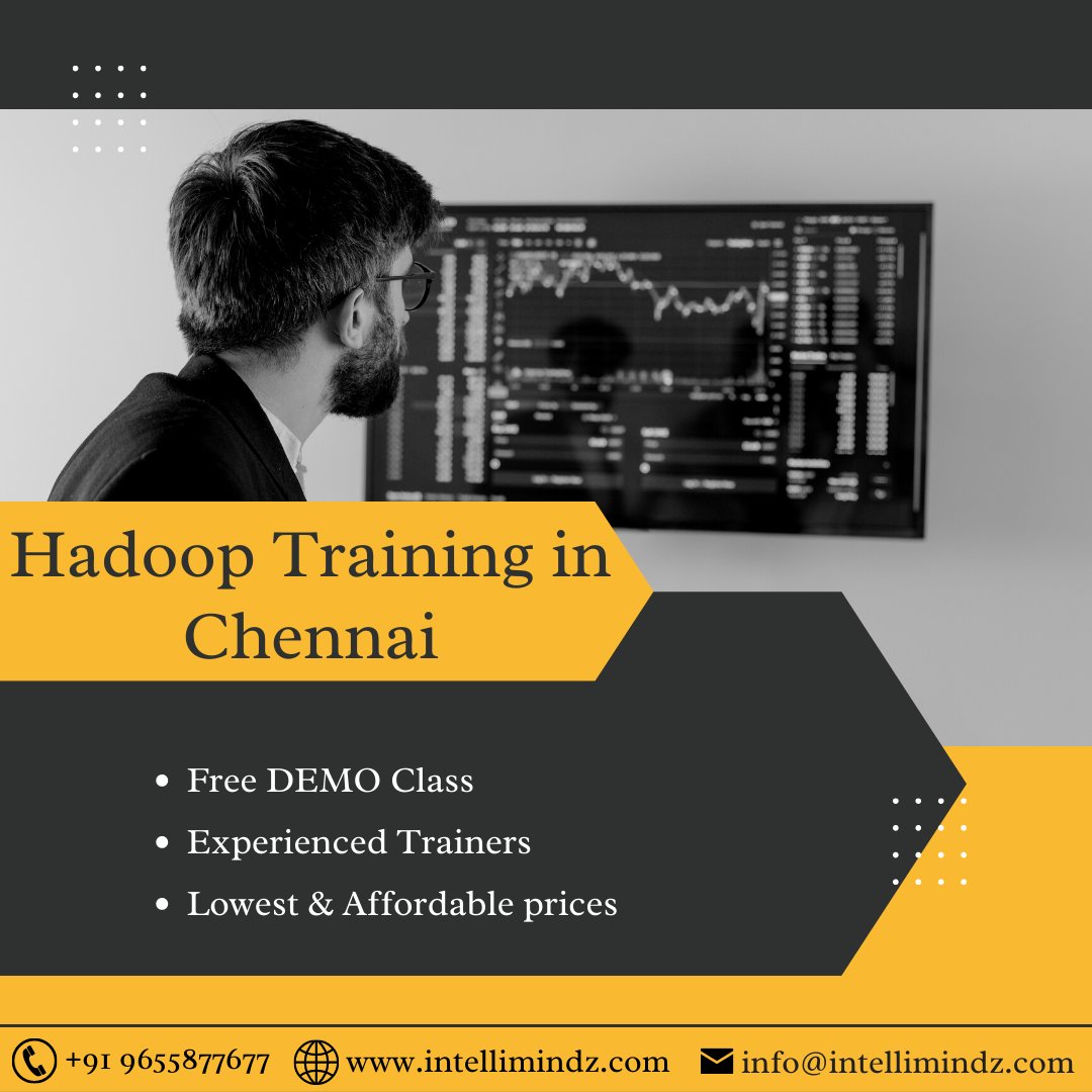 Rohi2201's tweet photo. Get the best Hadoop Training in Chennai led by Industrial Experts. Enroll Now!!!
More Info:
Call +91 9655877677 or
Refer to https://t.co/XTz1AszzXP

#hadoop #Training #Chennai #medavakkam #Students #Career #careerdevelopment https://t.co/1o4gg5pupc