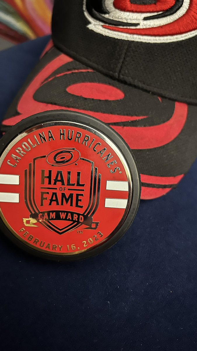 SkaroSportsBar's tweet photo. @Canes Made it up from alberta, canada for Cam Ward night. Great night in Raleigh with a great win. #LetsGoCanes #canes https://t.co/oSIjb4d8xA