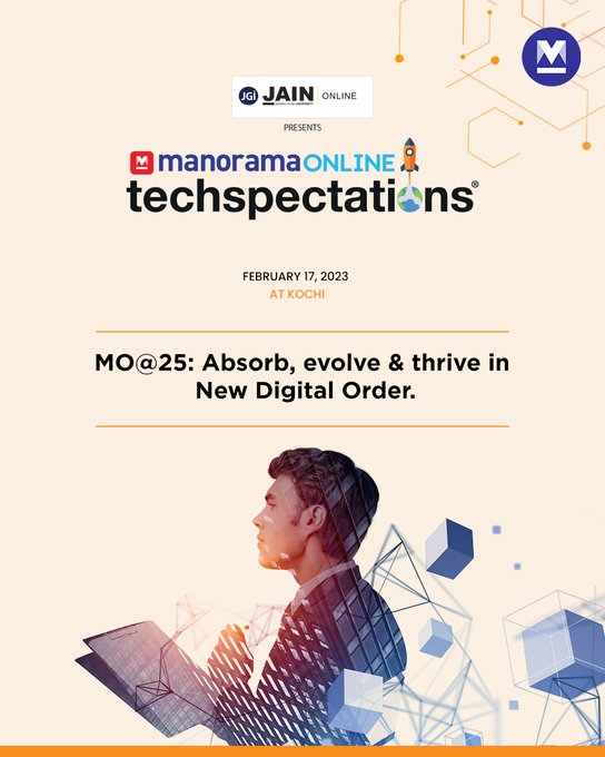 RejithSL's tweet image. കേരളത്തിലെ ഏറ്റവും വലിയ ഡിജിറ്റൽ സംഗമത്തിന് കൊച്ചിയിൽ തുടക്കമാകുന്നു. മനോരമ ഓൺലൈൻ ഡിജിറ്റൽ ഉച്ചകോടി ടെക്സ്പെക്‌റ്റേഷന്‍സ് 2023ന് ലേ മെറിഡിയന്‍ ഹോട്ടലിൽ രാവിലെ 10ന് തിരി തെളിയും. #techspectations2023 #digitalsummit #onmanorama #ManoramaOnline