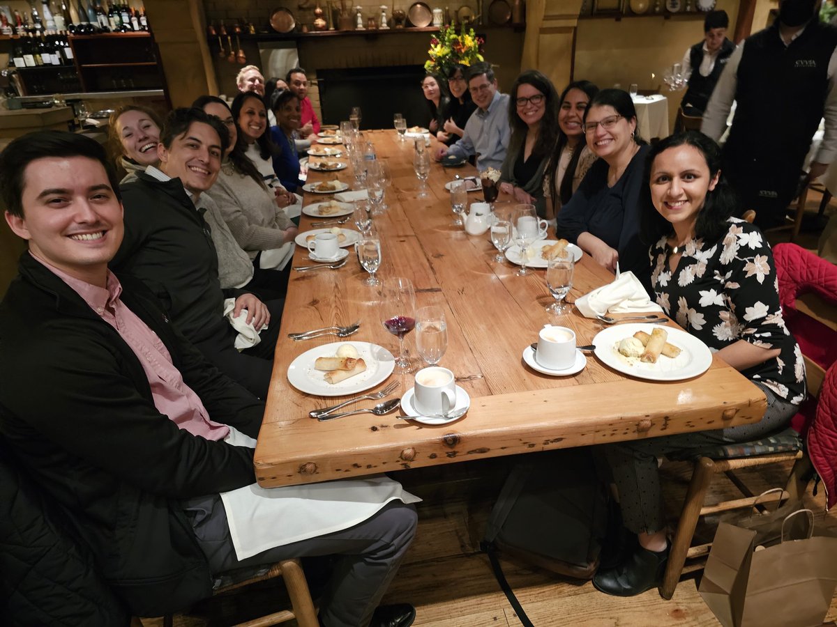 Great time celebrating at our post-recruitment dinner for #StanfordMedicine residency!