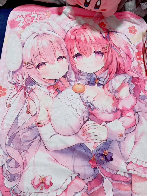 ブランケットがきた〜ぴんくつよつよでかわいいBOOTHで入荷されたらまたお知らせします! 