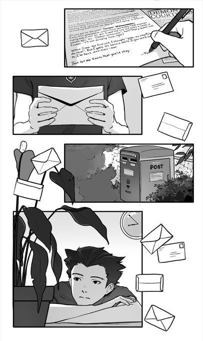 [ ace attorney ] 
✉ letters, unread. 