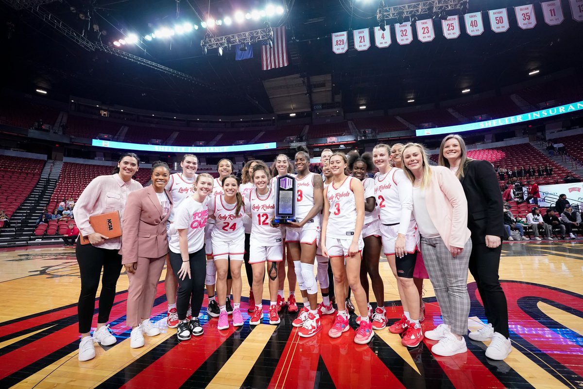 UNLVLadyRebels's tweet photo. Back-to-back @MountainWest Regular Season Champions. https://t.co/39Dbm4PZmZ