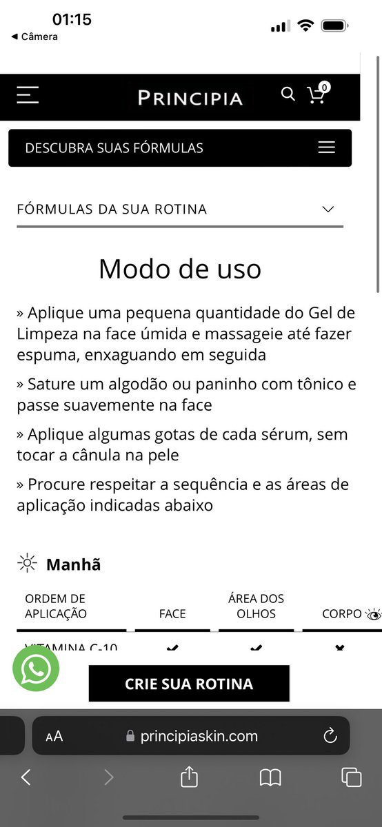 umacarly's tweet photo. Meus produtos da principia chegaram e eu nem sabia como usar e vi na caixa um qr code que a gente coloca o nosso e-mail que fizemos a compra e eles ensinam direitinho a rotina, adorei https://t.co/0rLdOsBDdO