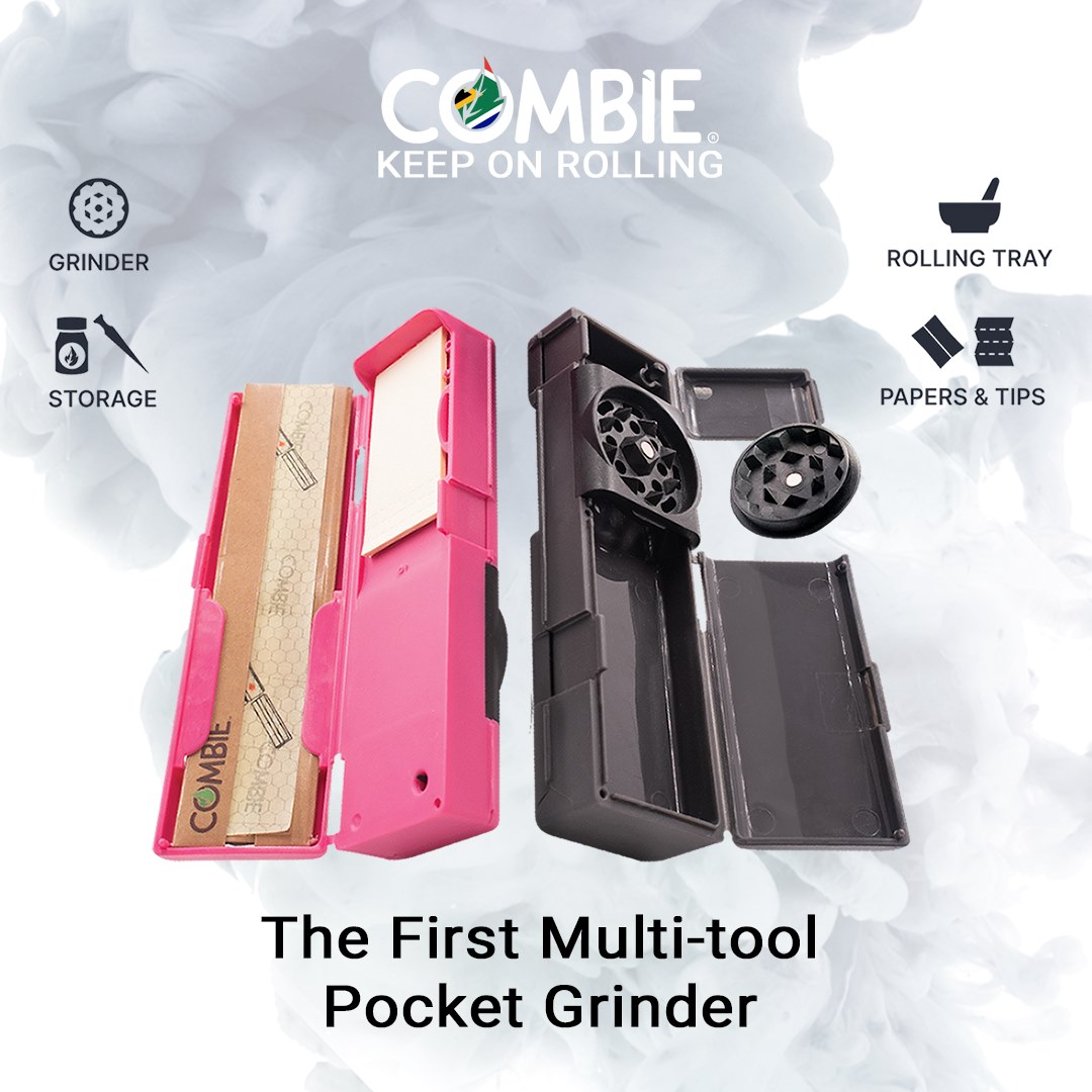 CombieZA's tweet photo. COMBIE® South Africa 🇿🇦 offers a unique rolling experience✌️with the first multi-tool pocket grinder and stash box🤩Follow @CombieZA for promotions and buy online from https://t.co/gTIHhM2iuO

#KeepOnRolling #420Life #RollingPapers #Grinder #StashBox https://t.co/8m6tcxpZP6