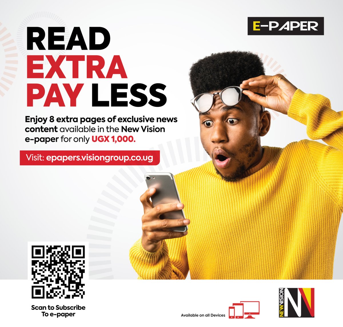 XfmUG's tweet photo. Get access to 8 extra pages of exclusive content for just Sh1,000! Subscribe to our e-paper and enjoy a convenient, eco-friendly reading experience on your phone, laptop, or any smart device. Follow the link to subscribe now: https://t.co/nX2xoG2R2M 💰📱
#VisionEpapers https://t.co/RxCXdUHrwe