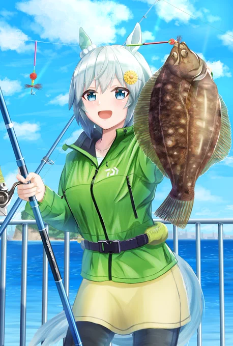 多分魚の塗りが進化した#このタグを見た人は推しの初描きと現在の絵を載せる 