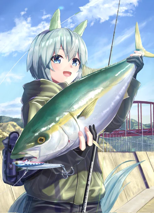 多分魚の塗りが進化した#このタグを見た人は推しの初描きと現在の絵を載せる 