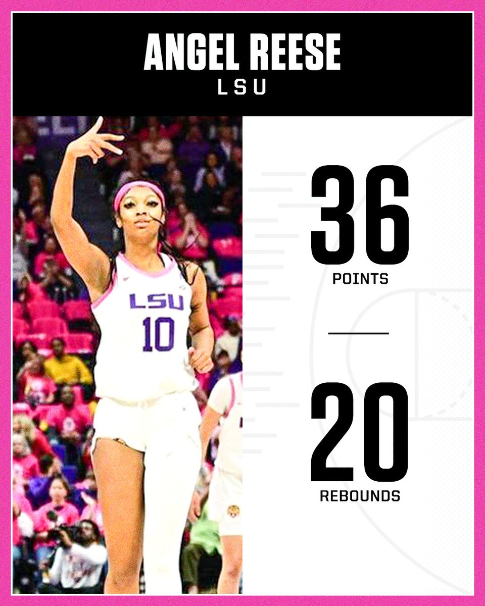Have yourself a GAME, <a href="/Reese10Angel/">Angel Reese</a> 😤 <a href="/SECNetwork/">SEC Network</a> 

<a href="/LSUwbkb/">LSU Women's Basketball</a> defeats Ole Miss 69-60