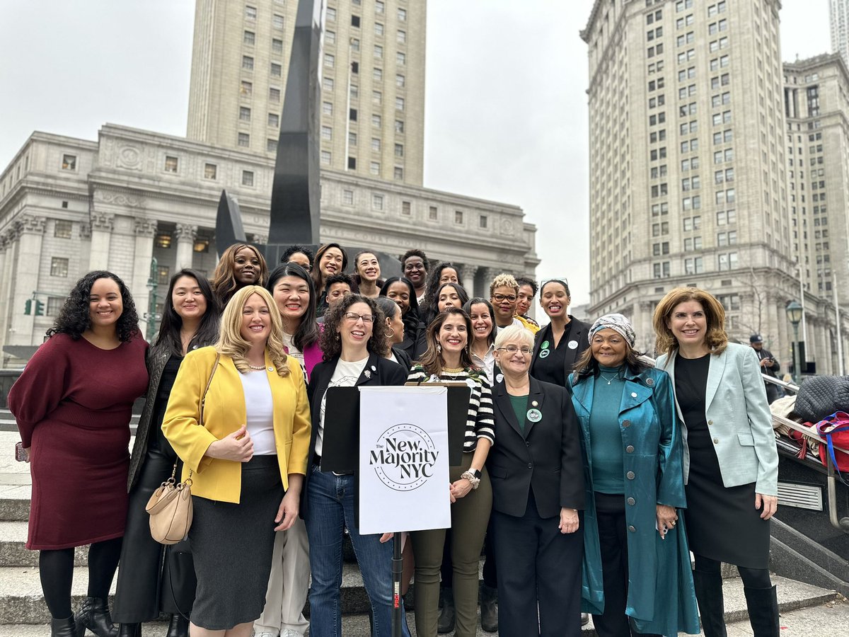 Proud to have received the endorsement of @NewMajorityNYC and be part of such an historic moment. Women have been underrepresented in local government for far too long, and this shift is a powerful statement of our commitment to change & prioritize equity and justice for all.