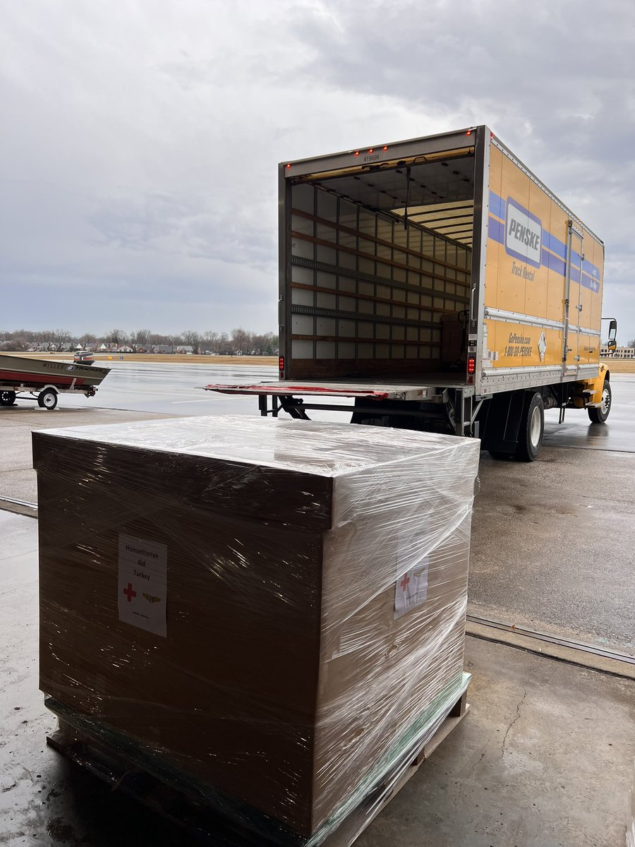 OpBackPack4Kids's tweet photo. We would like to thank the @UPS Foundation for providing space on their recent aid relief flight to Turkey. We have shipped 265 backpacks to the disaster area. Additionally we have raised over 20k for relief efforts in the area. You can donate here… https://t.co/CFQdbhwADC https://t.co/eAu86NwMIf