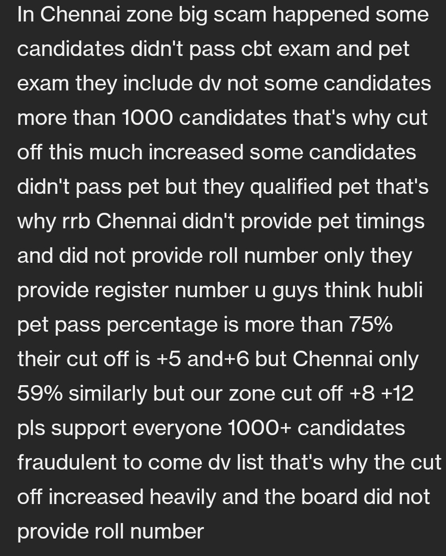 Jatin98399111's tweet photo. #Justice_For_RRC_Level1
Can Southern railway tell me that how much they paid for the scam?
1233 candidate for DV whether the vacancies are 2118.
@AshwiniVaishnaw @PMOIndia @RailMinIndia @AmitShahOffice @BJP4Delhi @BJP4India https://t.co/UshOulflaL
