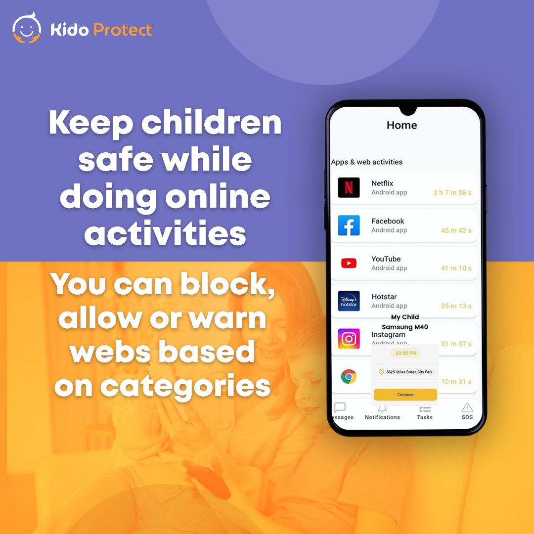 Kido Protect on Twitter "Introducing Kids Protect an online safety application that controls