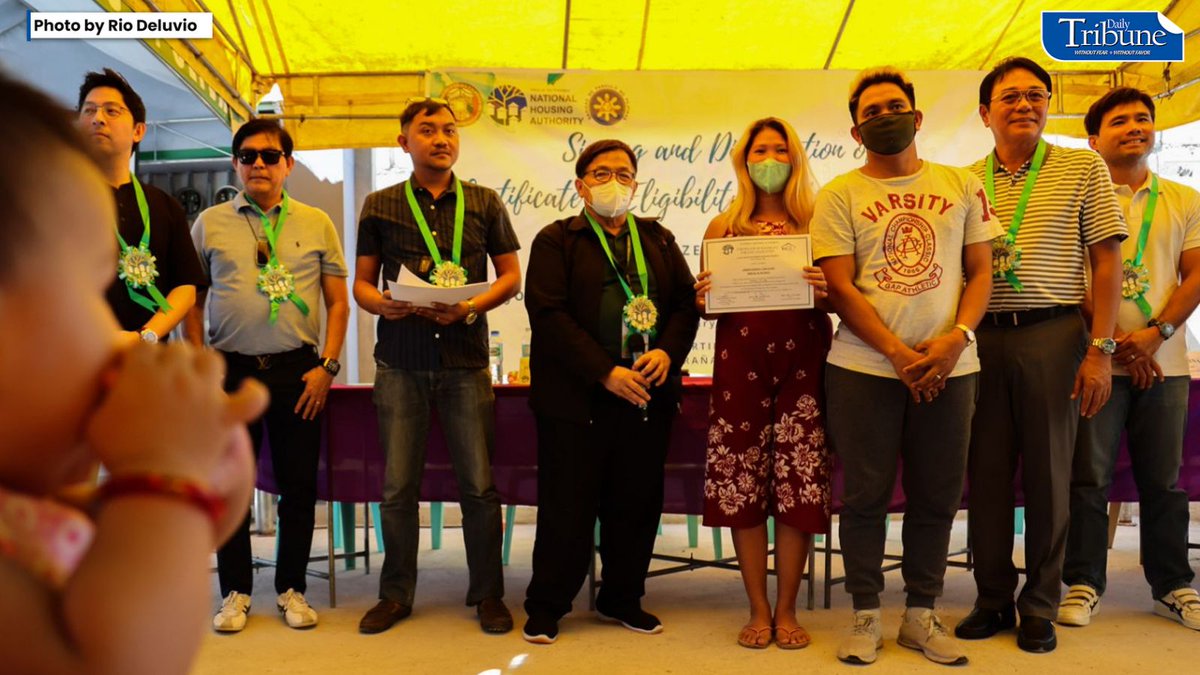 Daily Tribune on Twitter "SOCIALIZED HOUSING LOOK Twenty recipients