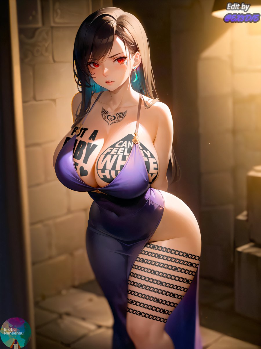 AI Generator: @EroticNanSensu 

#AIArtWorks #StableDiffusion #WaifuDiffusion #Waifus #FinalFantasy #FF7Remake #TifaLockHart #NSFW #Hentai #BlackedHentai #Edits #BlackedEdits #Tattoo #SnowBunny