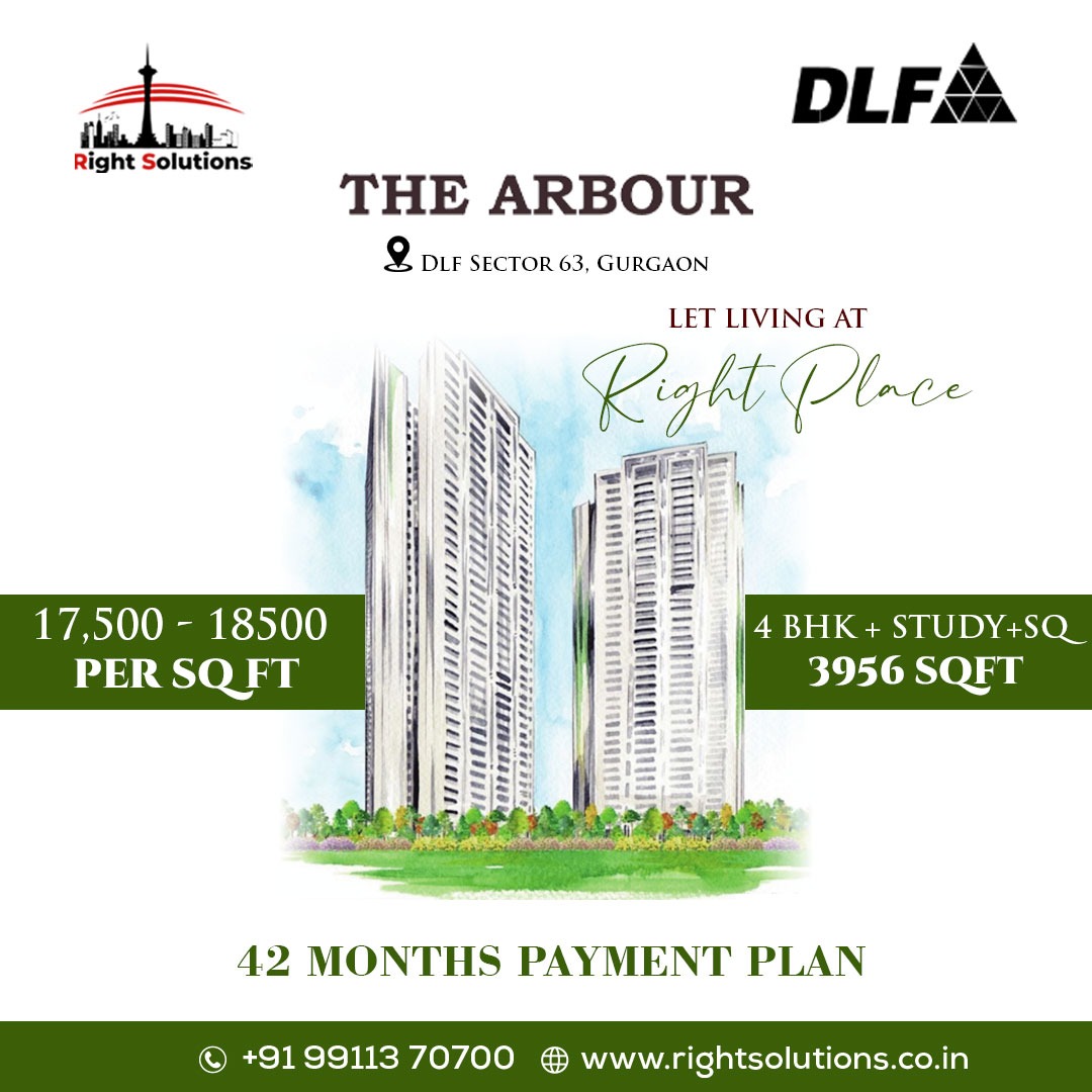 rightssolutions's tweet photo. Don't pass up the opportunity to purchase a home in DLF THE ARBOUR Sector 63 at an unbelievable price of 17,500-18,500 per square foot, but act quickly because the deal expires this Sunday at midnight!
#rightsolutions
9911370700
https://t.co/m3m97tUuTX https://t.co/ZxDM3ywff2