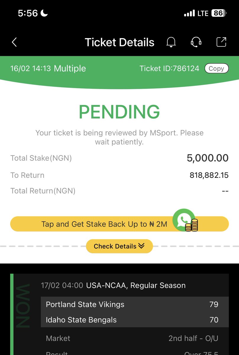 Alihamdullilahi 🙏🏿  250 odds 💥 

God did! Congrats if you played
✅💥✅💥✅💥✅💥✅💥💥✅
Post ur winning tickets
✅💥✅💥✅💥💥✅💥✅💥✅

Telegram:  bit.ly/3FYavOb ❗️