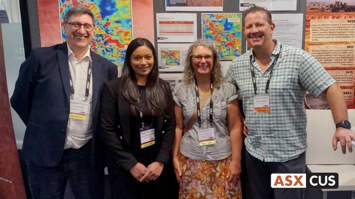 AltitudeMineral's tweet photo. The $CUS team had a good week presenting and speaking with investors about the @CopperSearch story at the #RIUConference this week.
If you missed CEO Duncan Chessell's presentation, it is available here: https://t.co/bjbYgC9tDf https://t.co/pG11wSZp82