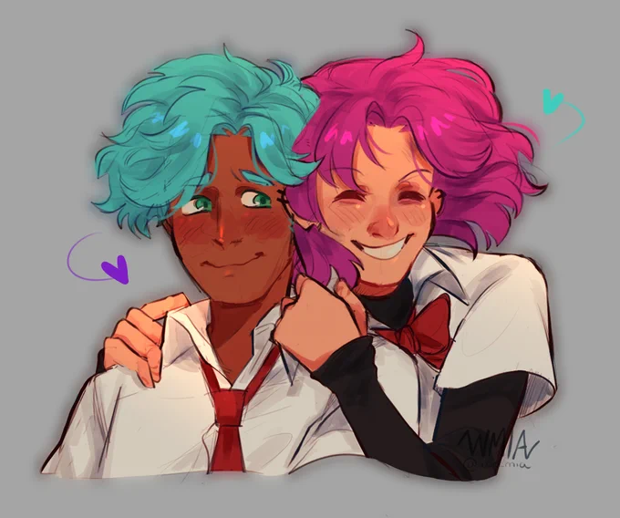 Hola tengo una obsesion con bxb que me llego 6 años tarde y me encantan todos los cabezones (kinneo a bon(we slay)) #cringeritosvuelvealruedo 