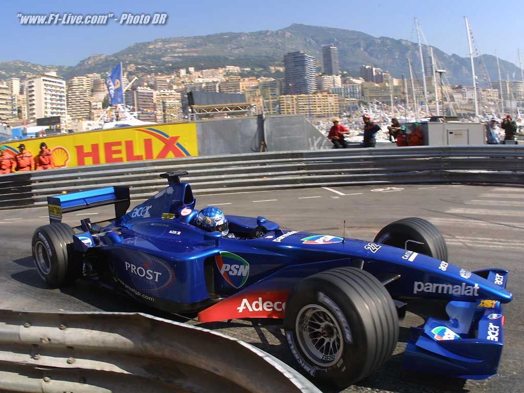 2001 MONACO Jean Alesi, Prost-Acer Ferrari AP04 #F1