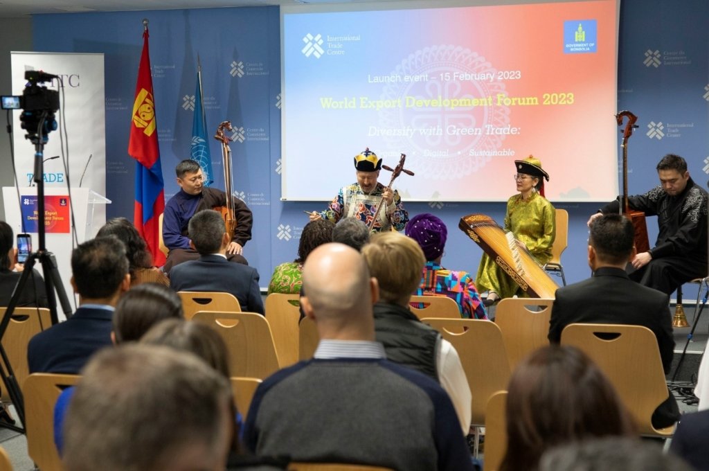 MongolDiplomacy's tweet photo. Улаанбаатар хотноо зохион байгуулах "Дэлхийн экспортыг дэмжих форум"-ыг олон улсад зарлах арга хэмжээ Швейцарын Холбооны Улсын Женев хотноо төвтэй Олон улсын худалдааны төвд болов.

https://t.co/VRxOgVUvIF https://t.co/525lP7skah