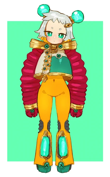 僕が手癖で描くものがスチームパンク方向に偏りすんぎ 