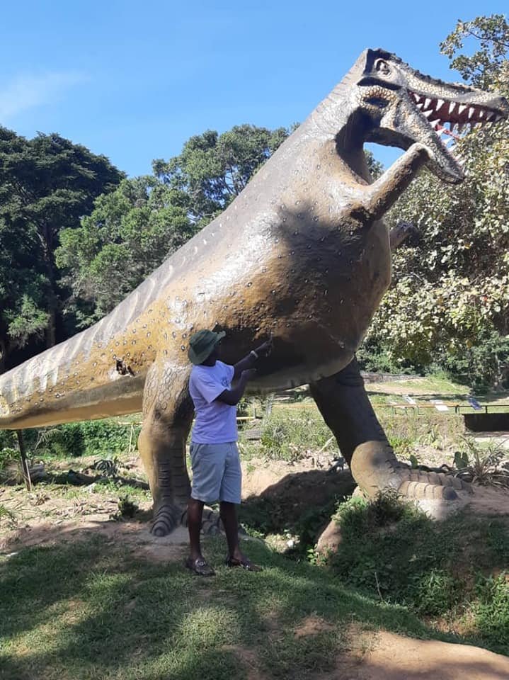 Jinja City Uganda on Twitter "TRex Dinosaur UWEC Entebbe Jinja