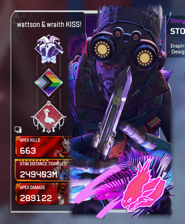 bri 🖤⚡️ on Twitter "new heirloom unlocked for when wattson or wraith