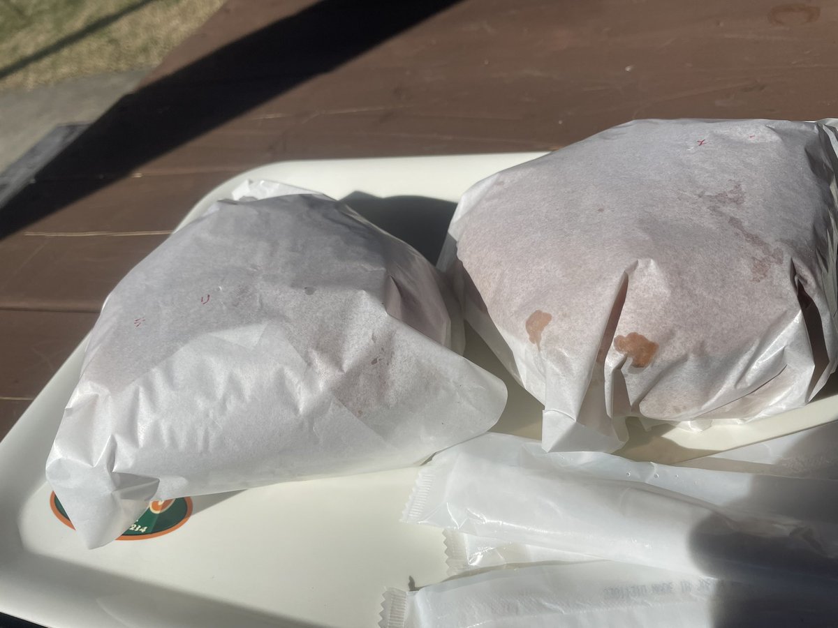 久しぶりにビンゴバーガー🍔
千葉にバイクで来た💪 