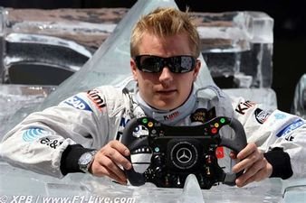 2006 MONACO Kimi Raikkonen, McLaren-Mercedes MP4-20 ice car #F1