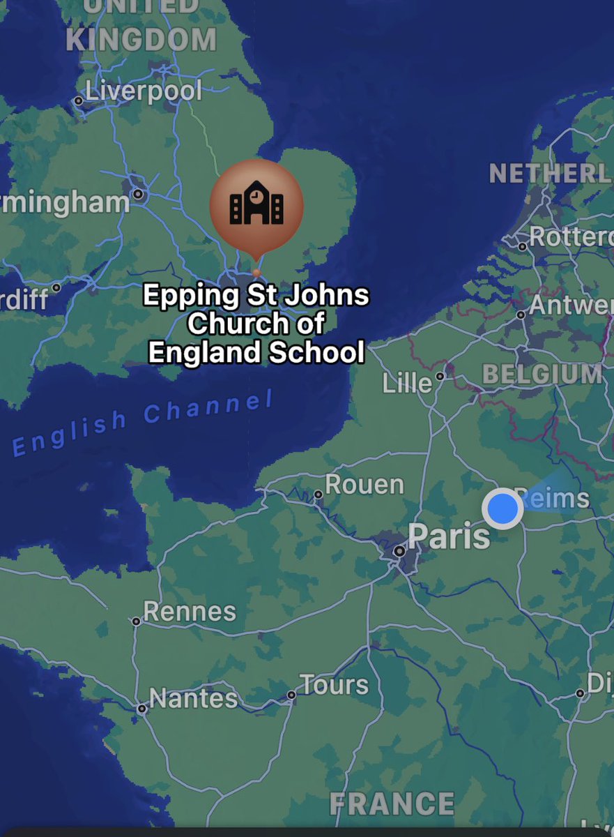 Making good progress on the trip home