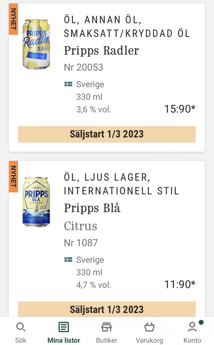 Faeltarn's tweet photo. Ledsen alla öl-hipsters, men jag kommer bara dricka Pripps i sommar 🤷🏼‍♂️🇸🇪
#Pripps #Radler https://t.co/oQ3Ou5aC4c