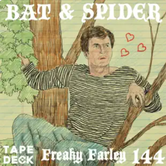 GoldNinjaVideo's tweet photo. Whoa. @CharlesForsman talked about FREAKY FARLEY on his podcast BAT &amp; SPIDER... and he did episode art for it!

Listen to it here: https://t.co/liXqGo0CtX https://t.co/G29up3ezVR