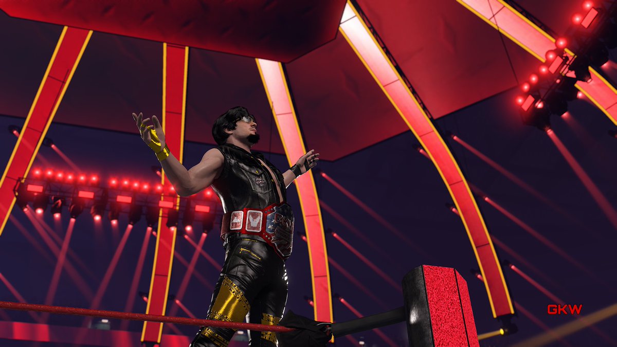 GKWLive's tweet photo. JR FINALLY CONQUERED THE GOLD!! LGB JR IS YOUR NEW UNITED STATES CHAMPION #GKWUNHINGED https://t.co/cOCBhYTKHX
