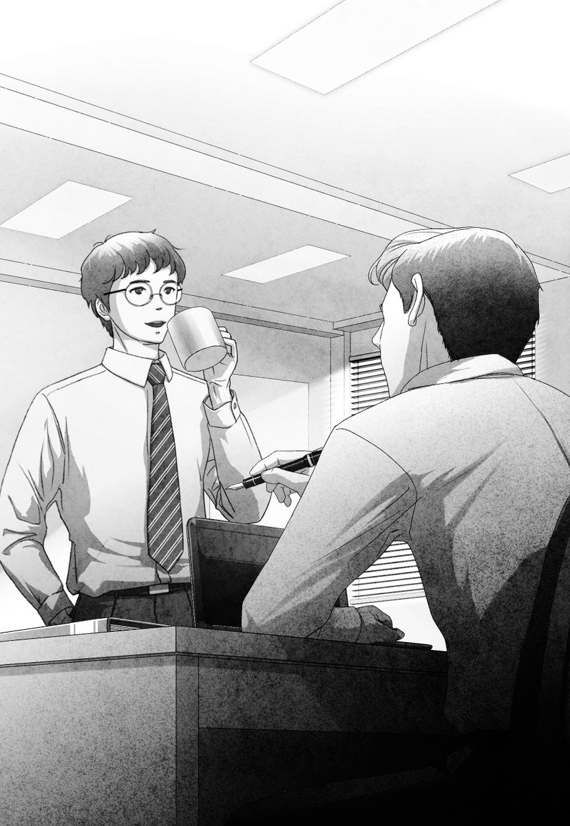 k_coubou's tweet photo. 挿絵を担当しました。永原皓さんのシリーズ連載『オークショニア　運慶は微笑う（前編）』小説すばる2023年3月号掲載（集英社）。シリーズ初の前後編です✨よろしくお願いいたします。
https://t.co/JKZx6Xv6S4 https://t.co/KhJElVIzoN