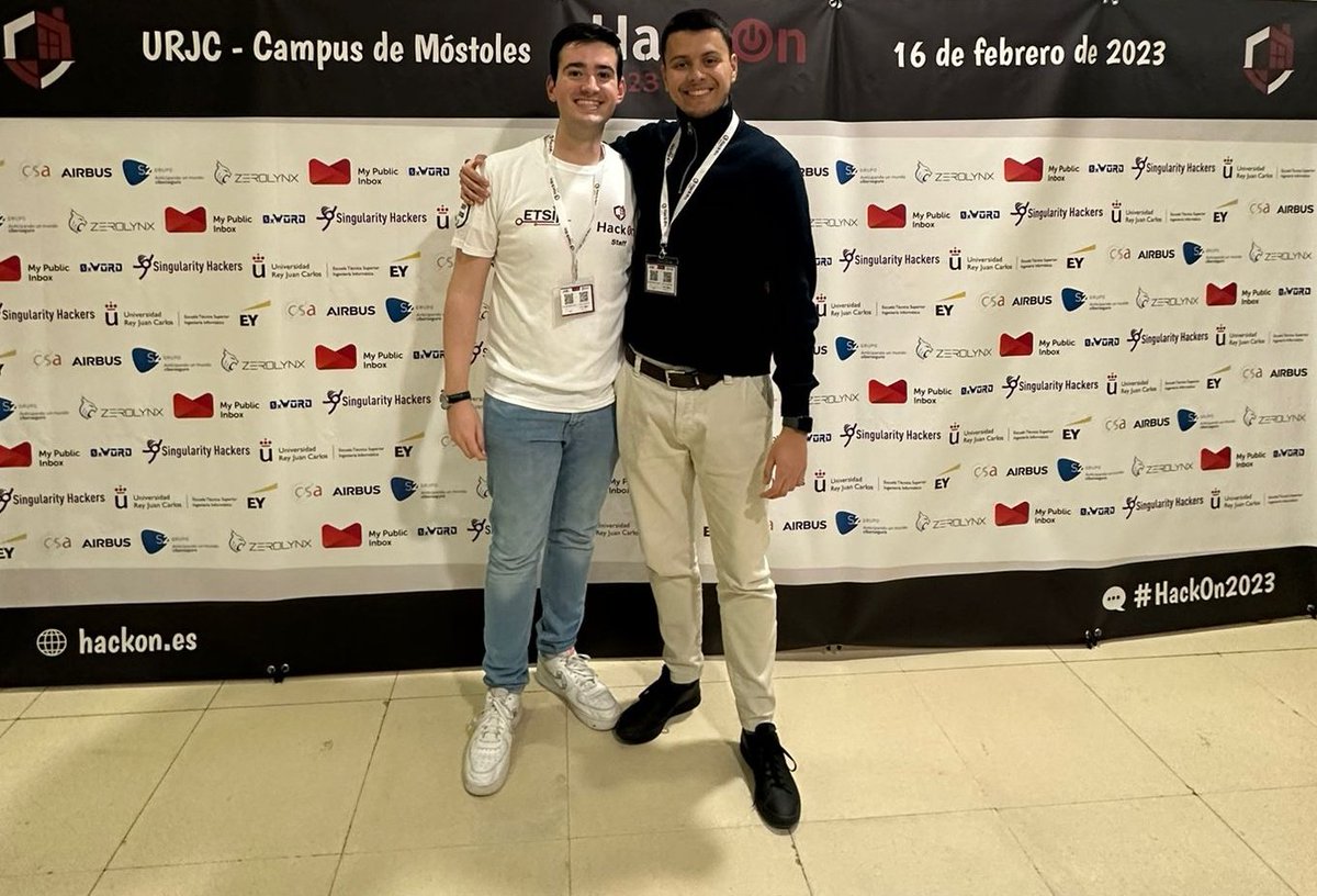 isaac_lozano_97's tweet image. Gran evento ayer, con gente que le da mucho cariño a la @HackOnURJC. Siempre con profesionales del área y este año mucho son antiguos alumnos de la @etsii_urjc @urjc.

Enhorabuena a todo el equipo por la organización.
#Hackon2023