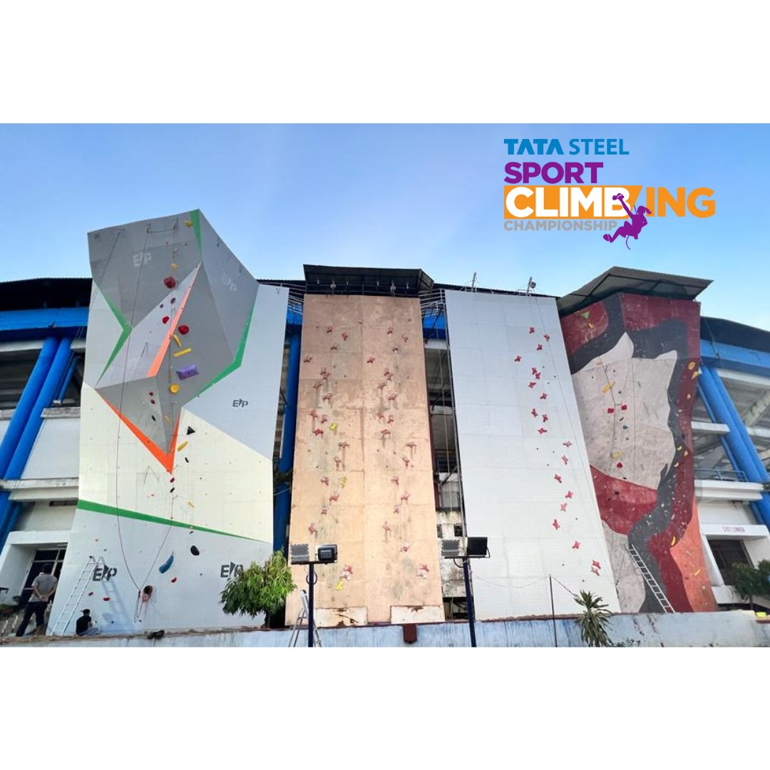 KREO_Design's tweet photo. Tata Steel approached Kreo to design the winning #trophy for the Tata Steel Sport Climbing Championship 2023 which happened on the 5th of February 2023.
Inspired by the climbing wall and the pegs, Kreo also added a touch of a premium look to the trophy! 

#tatasteel #TSAF #design https://t.co/QTg6irapWs