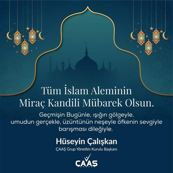 Milletimizin ve İslam Âleminin Miraç gecesini tebrik ediyor, bu mukaddes gecenin Müslümanların birlik, beraberlik ve kardeşliğinin pekişmesine, tüm insanlığın huzuruna vesile olmasını Rabbimden niyaz ediyorum. #MiraçKandili