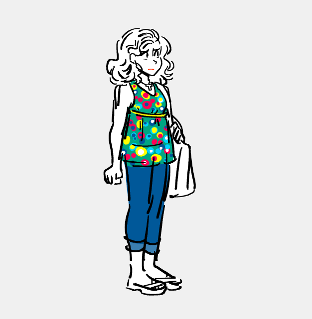 「gotta go my own way asdfasfgjkk 」|Marie Lum 林のイラスト