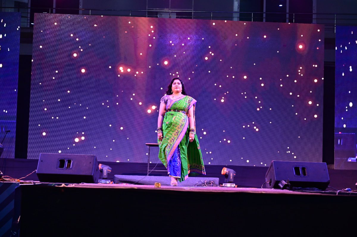 KIMSBBSR's tweet photo. *#KIMSBBSR faculty members joined the cultural show & ramp walk along with others in the event. (3/3)*
*#KIITat25*
*#SoilToSilver* https://t.co/x7xGfVaLmd