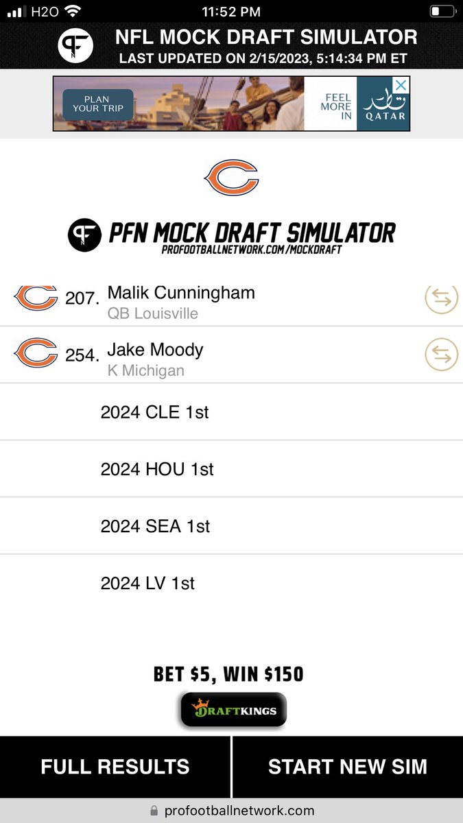 LaVonteRogers's tweet image. #BearsTalk #Bears Bears 🐻 fans look 👀 at what I did 17 picks and instant first day starters 🔥🔥🔥💯💯