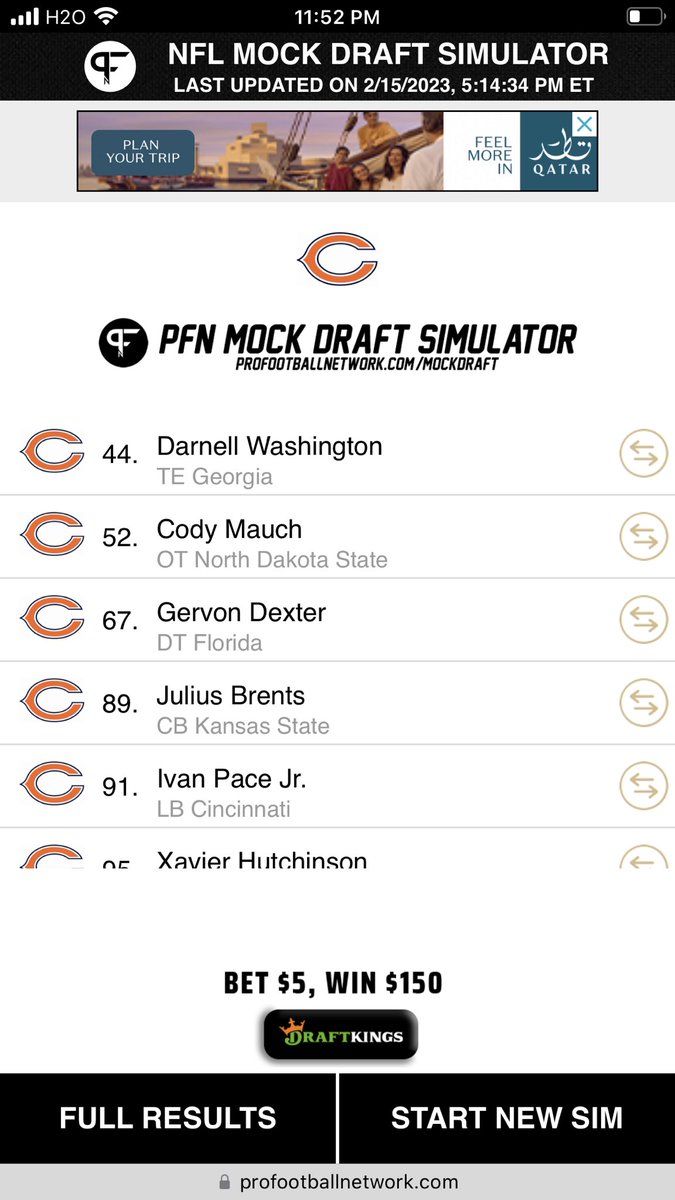 LaVonteRogers's tweet image. #BearsTalk #Bears Bears 🐻 fans look 👀 at what I did 17 picks and instant first day starters 🔥🔥🔥💯💯