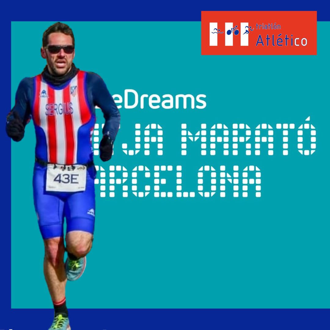 TriatlonAtleti's tweet photo. Después de dos fines de semana intensos,este toca relajarse. En Barcelona , lucirá orgulloso nuestros colores @sergio_marina en su Mitja Maratón. Vamos, Sergio con #ORGULLOyPASION https://t.co/Ygbz4LM8xr